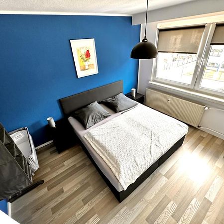 Kmhosting Zentrum Modern Appartement - Kingsize Boxspringbett 켐니츠 외부 사진