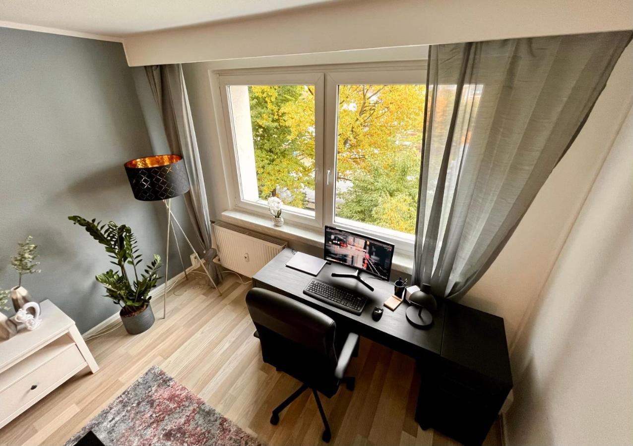 Kmhosting Zentrum Modern Appartement - Kingsize Boxspringbett 켐니츠 외부 사진
