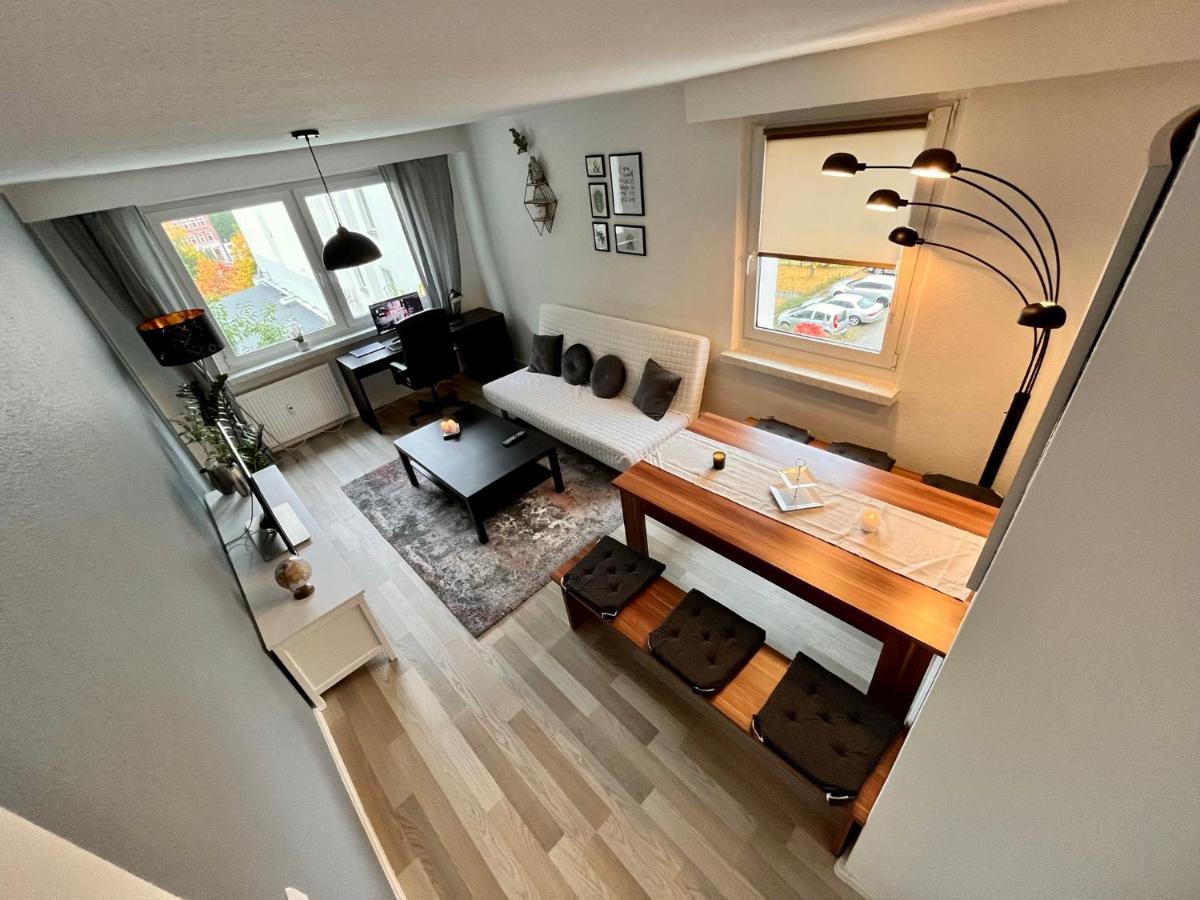 Kmhosting Zentrum Modern Appartement - Kingsize Boxspringbett 켐니츠 외부 사진