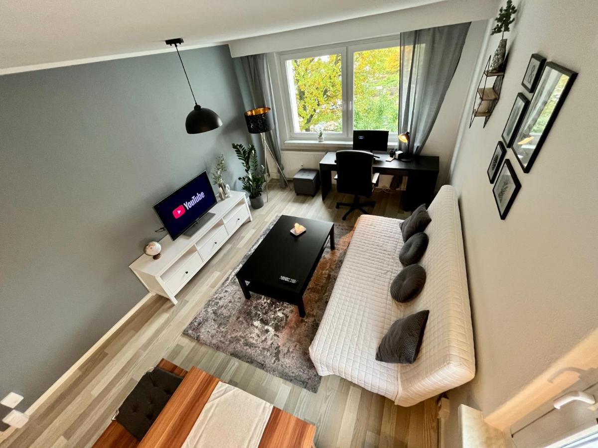 Kmhosting Zentrum Modern Appartement - Kingsize Boxspringbett 켐니츠 외부 사진